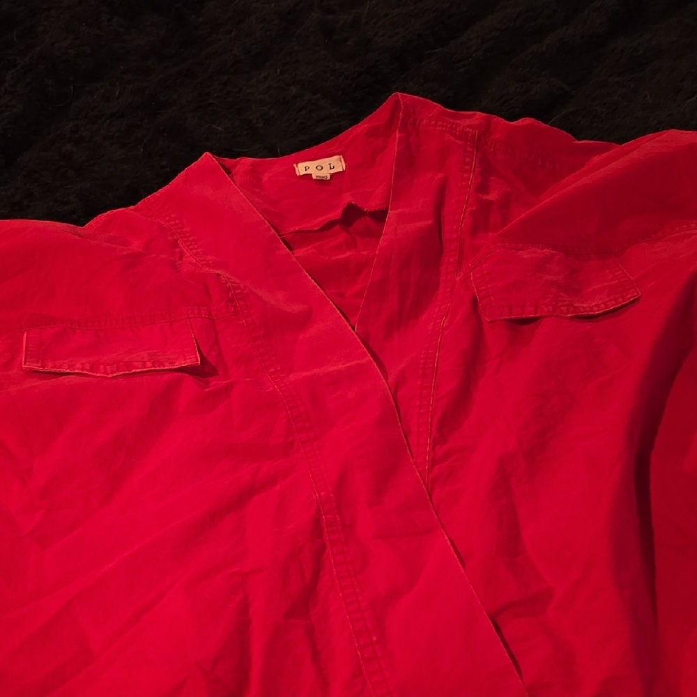 POL Women's Red Top